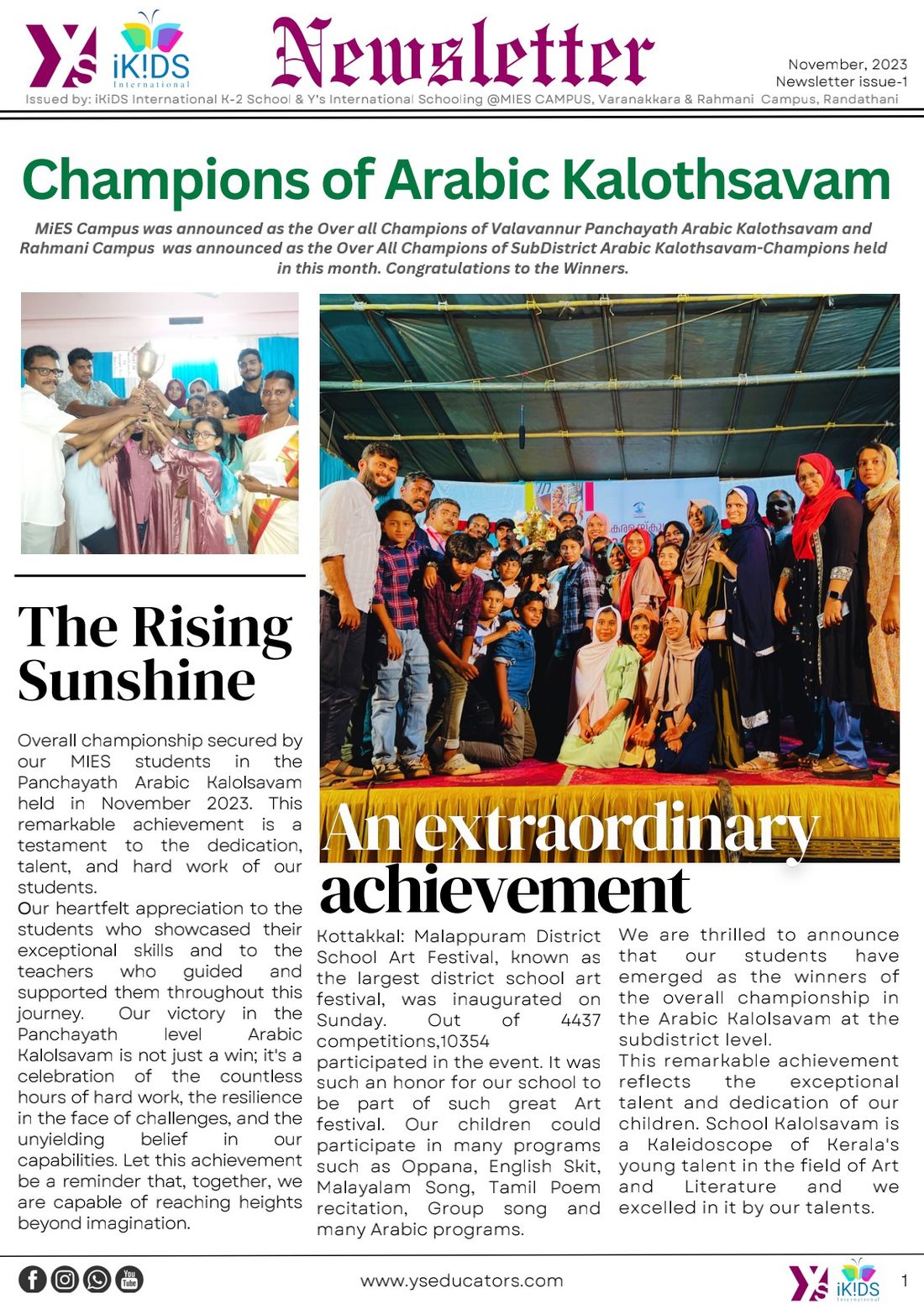 School newsletter page 4
