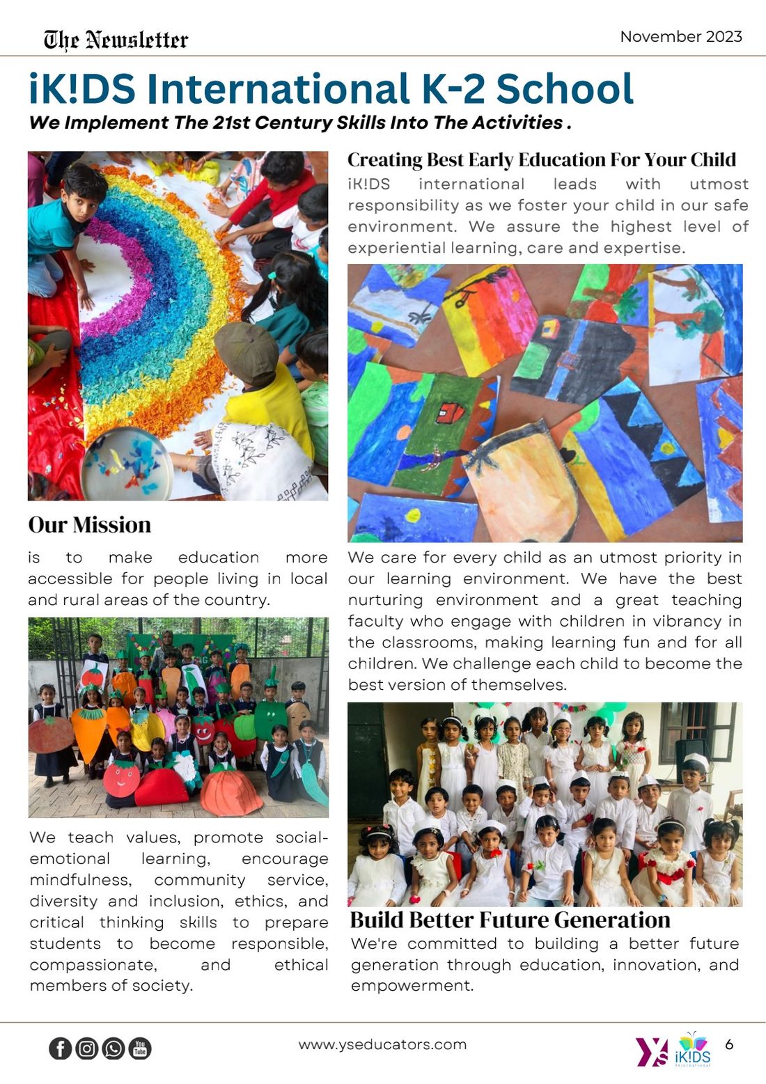 School newsletter page 5